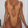 Cutout Waistband One-piece Swimsuit