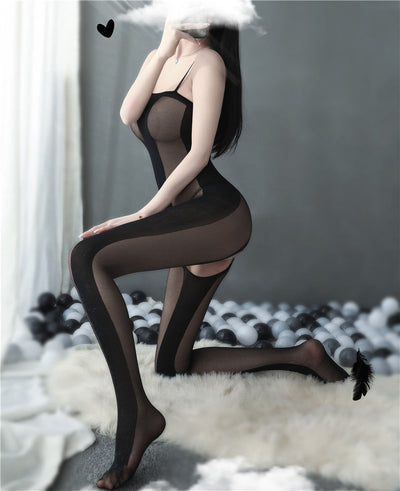 Suspender One-piece Stockings