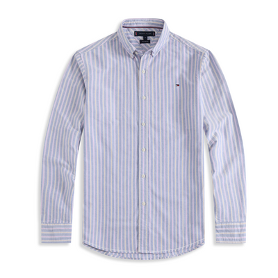 Tommy Hilfige* cotton striped long-sleeved shirt