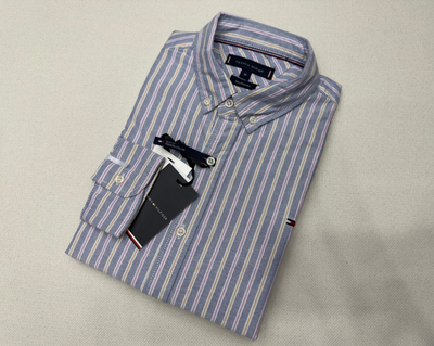 Tommy Hilfige* cotton striped long-sleeved shirt