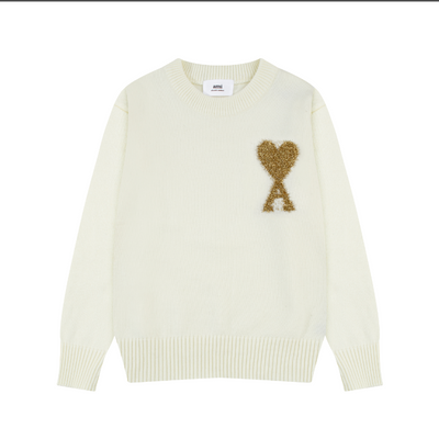 AM* Crew Neck Wool Sweater