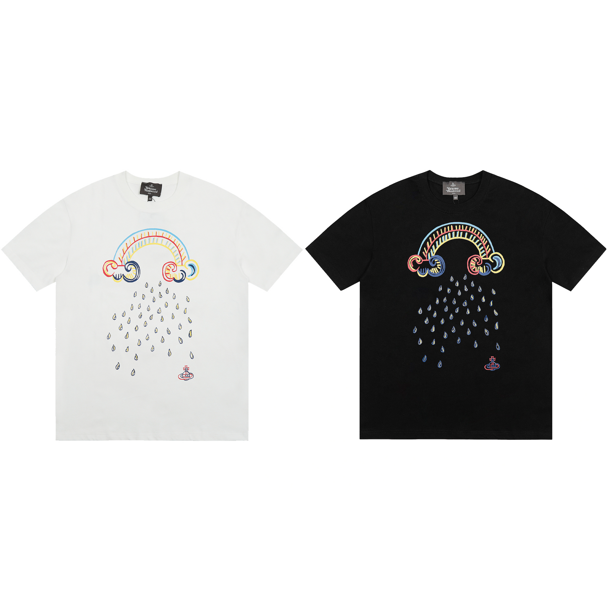 Vivienn* Westwoo* Loose Fit Cotton Printed T-Shirt