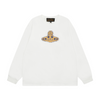 VIVI West Saturn cotton embroidered long-sleeved T-shirt