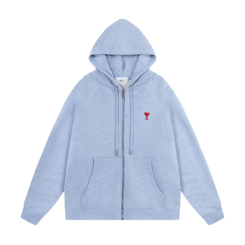 AM* Cotton Zip-Up Hoodie