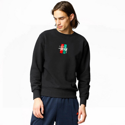 Stüss* cotton crew neck sweatshirt