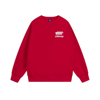 Stüss* cotton crew neck sweatshirt