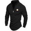 Men's Zip Long Sleeve Athleisure Shirt