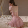 Lace Pure Desire Style Thin Mesh Sling Nightgown