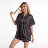 Short Sleeve Shorts Loungewear Pajama Set