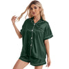 Short Sleeve Shorts Loungewear Pajama Set