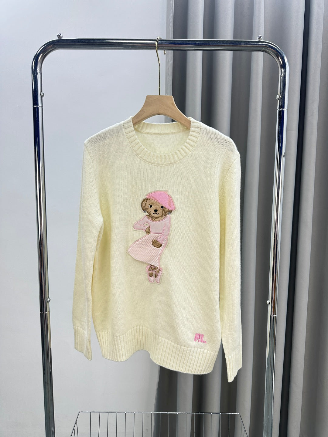 Ralph Lau** Bear Apricot Sweater