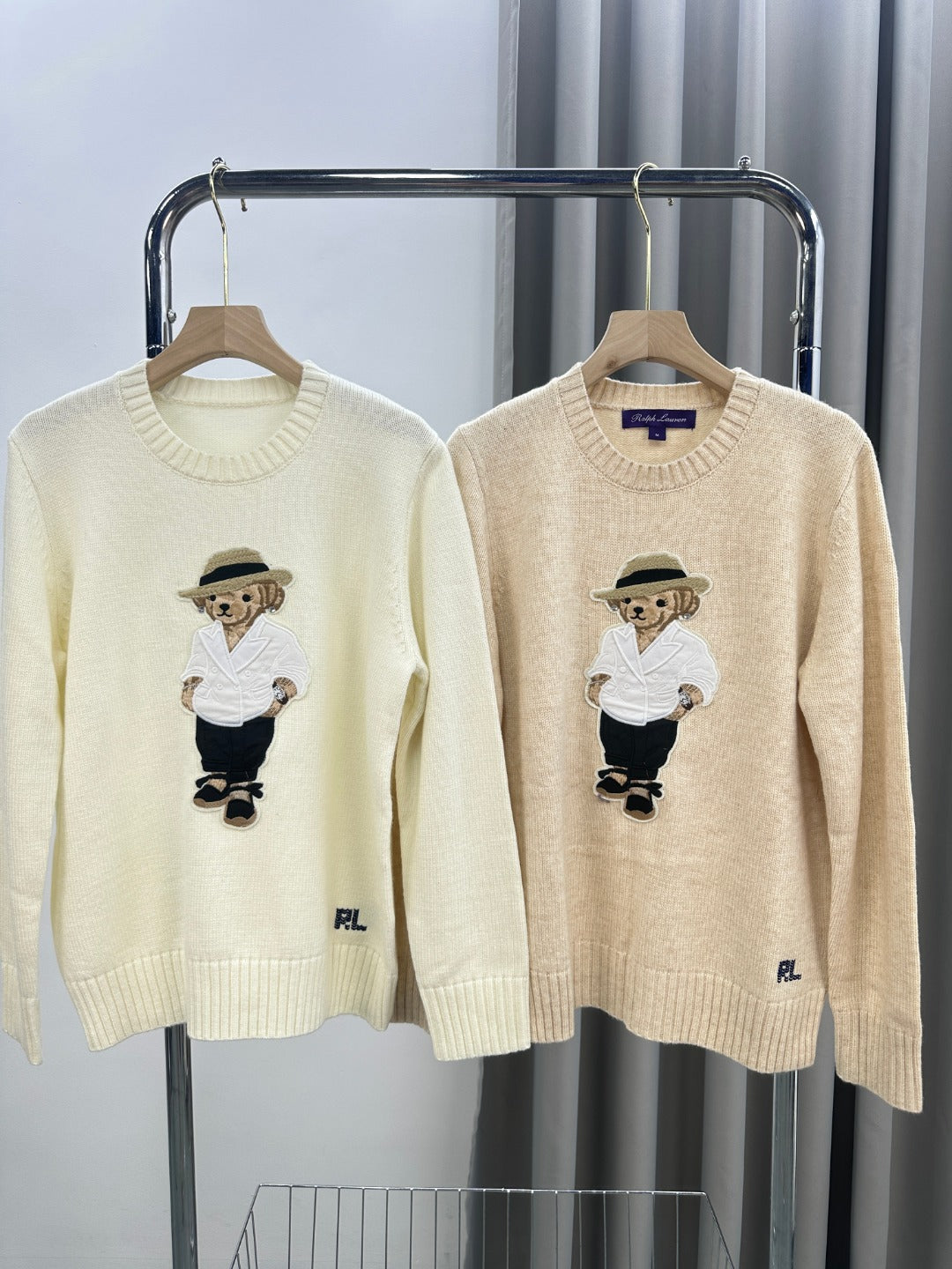 Ralph Lau** Bear Apricot Sweater